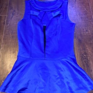 Dark blue dress shirt